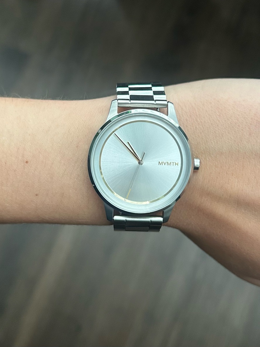 MVMT Silver and Gold-Accent Stainless Steel Watch